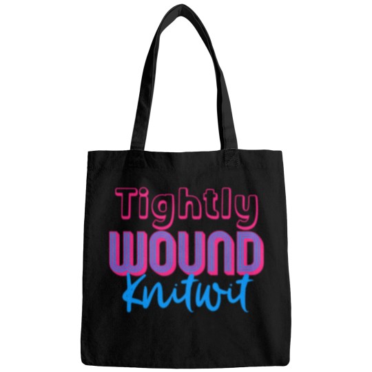 Discover Tightly Wound Knitwit Name 2191 Bags