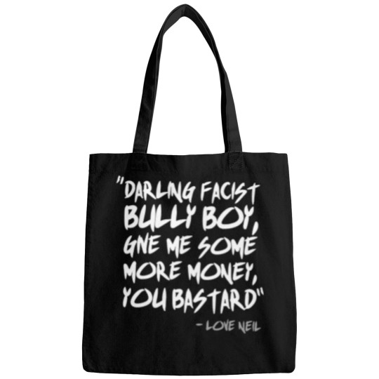 Discover The Young Ones Darling Facist Bully Boy Bags