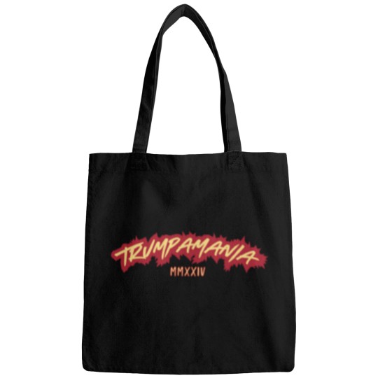 Discover Trumpamania 2024 Bags, Trumpamania MMXXIV, Trump for President 2024 Bags
