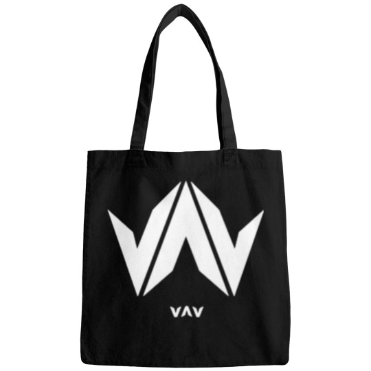 Discover VAV - Logo White  VAV - Logo White Bags