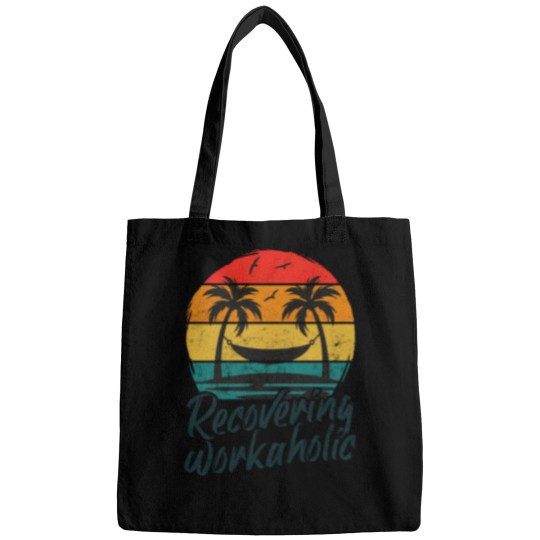 Discover Recovering Workaholic Bags