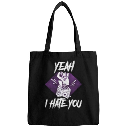 Discover Yeah I hate you Pop Goes The Weasel killer perk DBD Dead by Daylight Bags