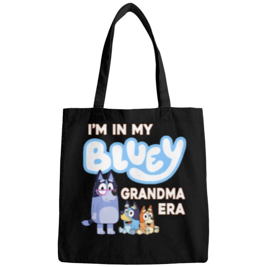 Discover I'M In My BlueyDad Grandma Era Bags