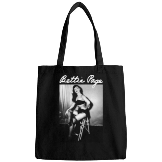 Discover Bettie Page BLACK Bags short sleeve
