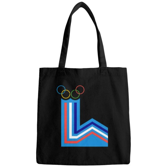 Discover Lake Placid 1980 Winter Olympics Men's Grey Bags Size S-5XL