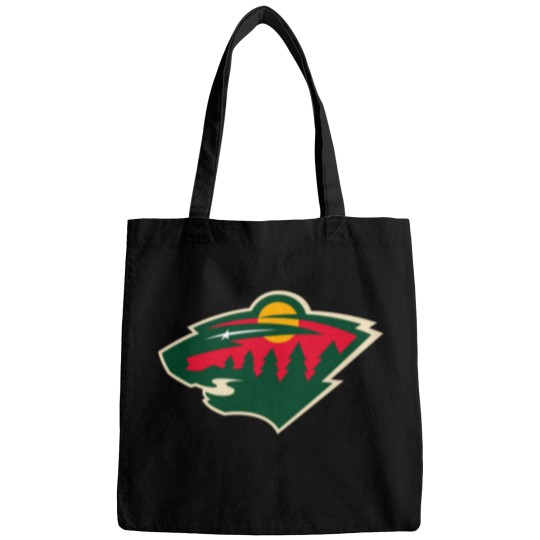 Discover Minnesota Wild Logo Bags