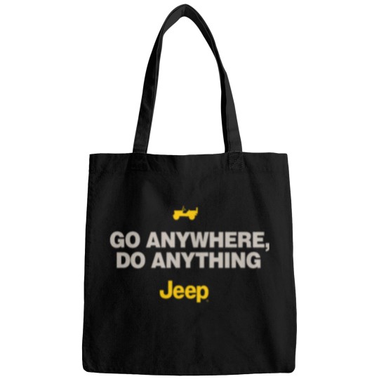Discover Jeep Go Anywhere Do Anything Bags