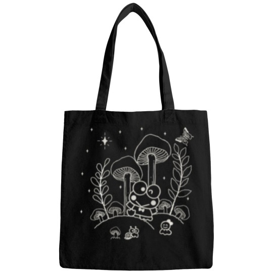 Discover Keroppi Midnight Mushroom Bags