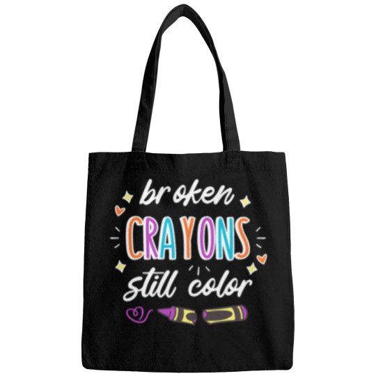 Discover Mental Health Awareness Broken Crayons Still Color May Bags