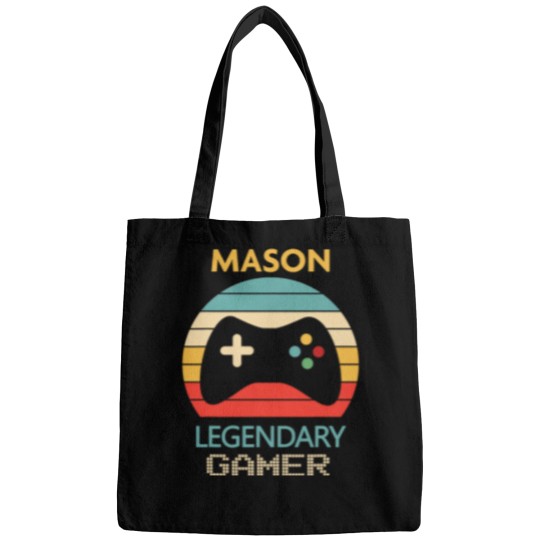 Discover Mason Name Gift Personalized Legendary Gamer Bags