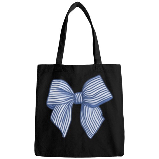 Discover Coquette Blue Bow Bags