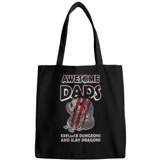Discover Awesome Dads Explore Dungeons And Slay Dragons 2 Bags