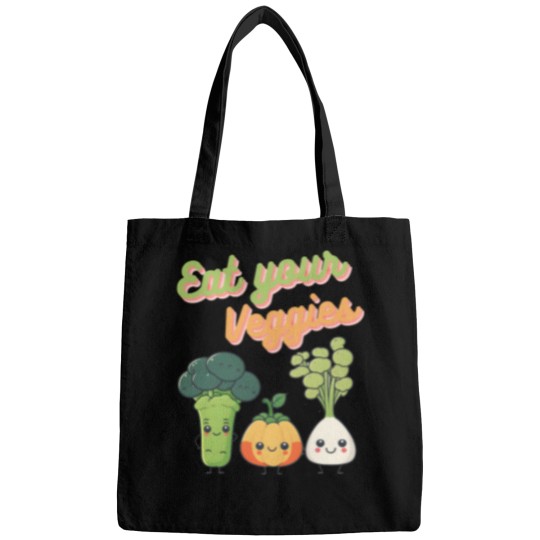 Discover Eat Your Veggies Vegetarian Vegans Environmentalist Veggie Power Bags