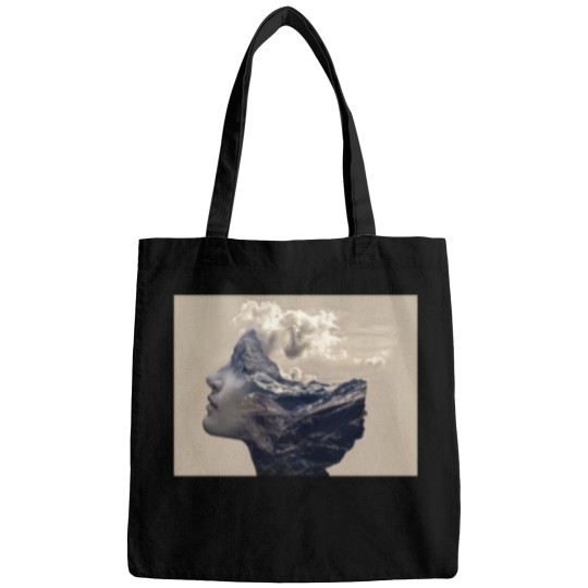 Discover Lady Of The Mountains Digital Work Bags