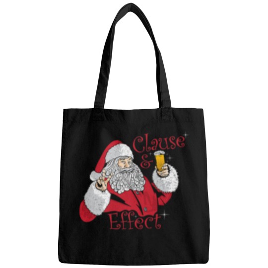 Discover Clause and Effect Santa Drinking Bags