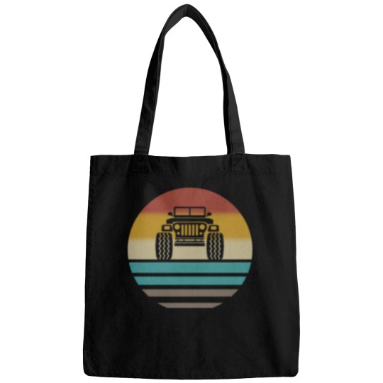 Discover Vintage Jeep Lover Bag