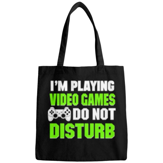Discover IM Playing Video Games Do Not Disturb Bags