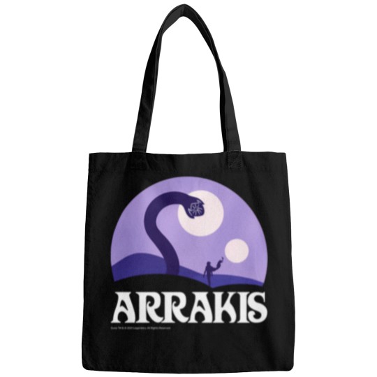 Discover Fear Is The Mind Killer Purple Arrakis Bags