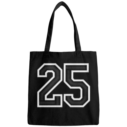 Discover 25 Black Jersey Sports Number Twenty Five Football 25 1 Bags