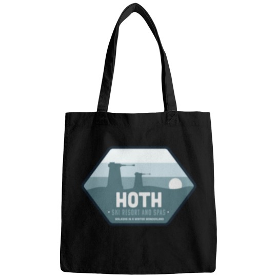 Discover Hoth SkiN Resort - Walkers In A Winter Wonderland Bags