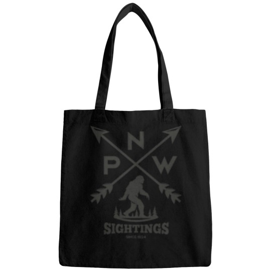 Discover Pacific Northwest PNW Arrows - Bigfoots Sightings Since 1924 Bags