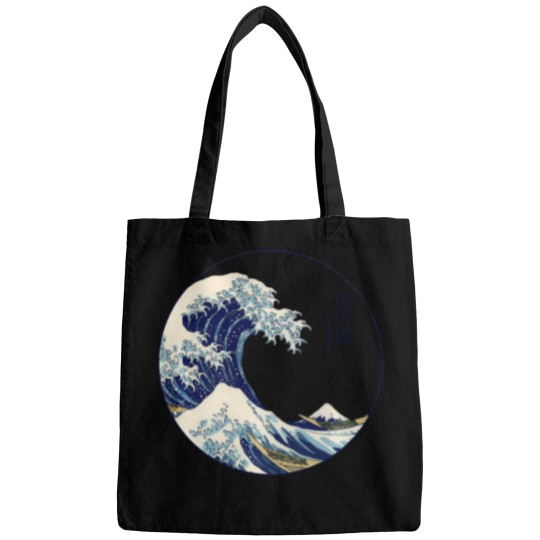 Discover The Great Wave Off Kanagawa By Hokusai Bags