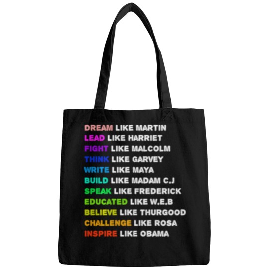 Discover Dream Like Martin Lead Like Harriet Women Black History Gift Bags