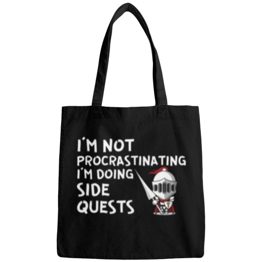 Discover Im Not Procrastinating Im Doing Side Quests 3 Bags