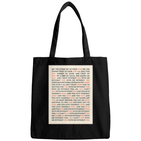 Discover U2   With Or Without You 1 Bags