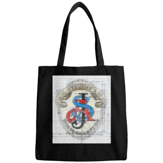 Discover AJS Motorcycle logo concept sketch Bags