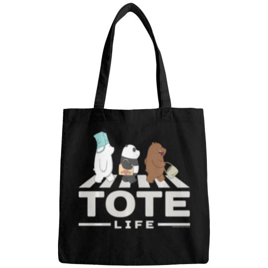 Discover Cn We Bare Bears Tote Life Bags