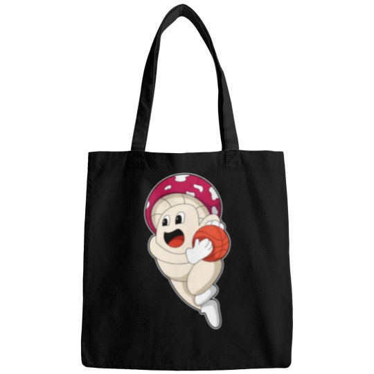 Discover Mushroom At Basketball Sports Bags