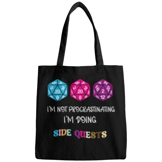 Discover IM Not Procrastinating IM Doing Side Quests 9 Bags
