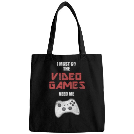 Discover I Must Go The Video Games Play Gamer Controller Bags