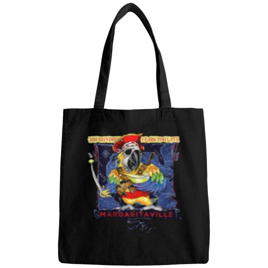 Discover Yes I'm a Pirate Jimmy Buffettt Bags