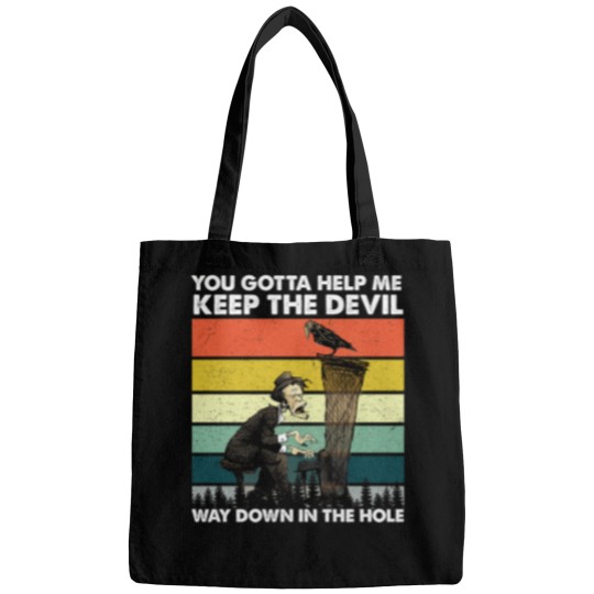 Discover Tom Waits Way Down In The Hole Vintage 1 Bags