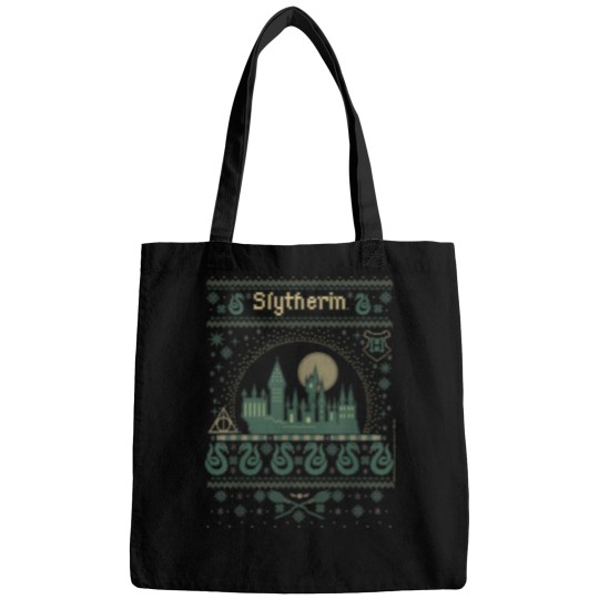 Discover pull moche de noël serpentard Bags