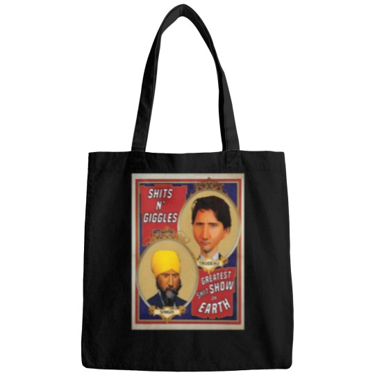 Discover Trudeau And Singh Circus   Political 1 Bags
