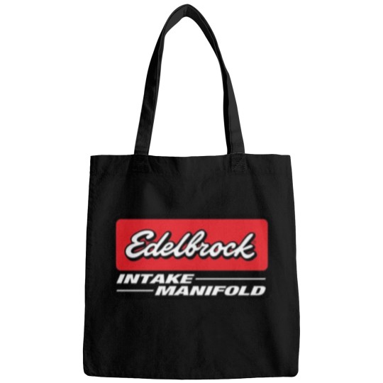 Discover Edelbrock Intake Manifold Logo Bags