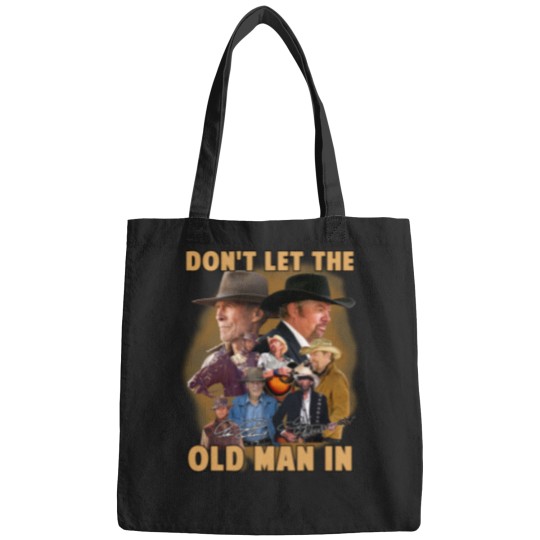 Discover Toby Keith Don't Let The Old Man In Signatures Bags Gift For Fans