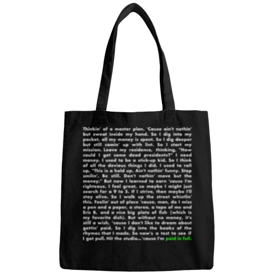 Discover Thinking-Of-A-Master-Plan...- T-Shirt Bags