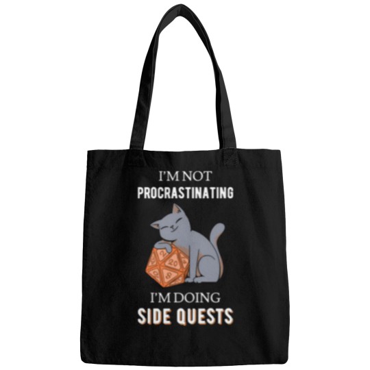 Discover Im Not Procrastinating Im Doing Side Quests Iii Bags