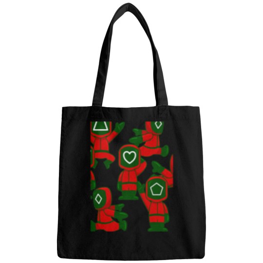 Discover Squid Cosplay Ugly Christmas Tv Show Guards Netflix Bags