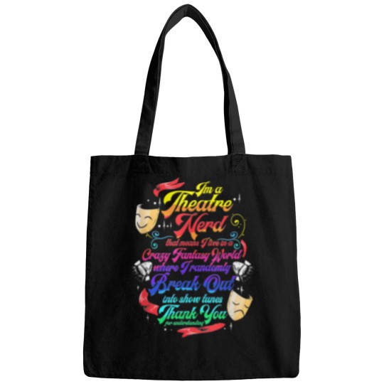 Discover Theatre Nerd Musical Broadway Actor Theater Thespian Gift Bags