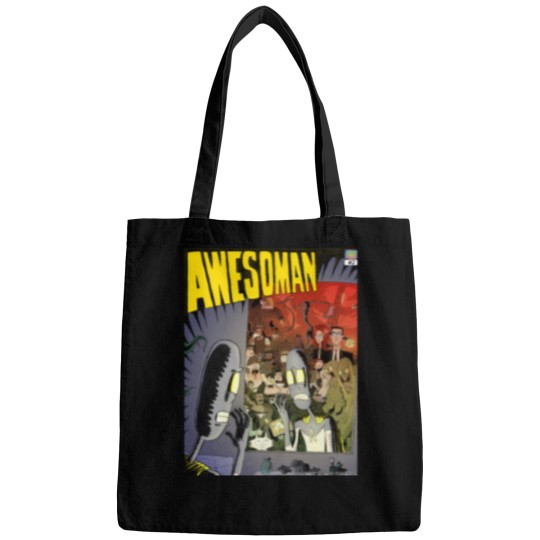 Discover Awesoman 2 Cover Active T-Shirt Bags