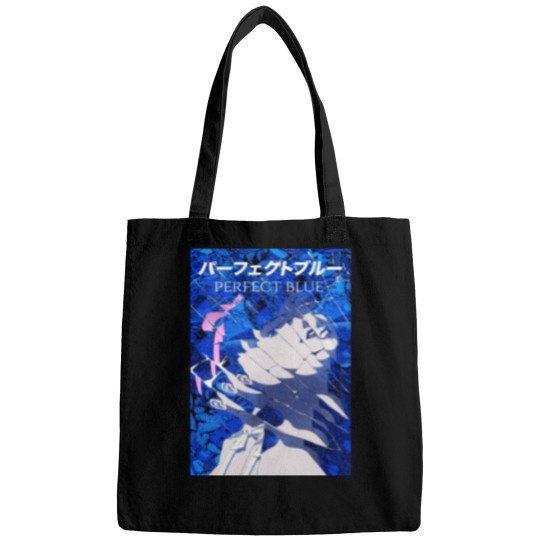 Discover Perfect Blue Fan Art Bags