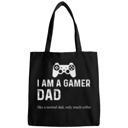 Discover Gamer Dad   Funny Video Gaming Fathers Day Bags