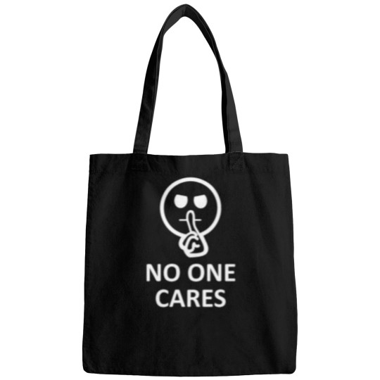 Discover No One Cares Bags
