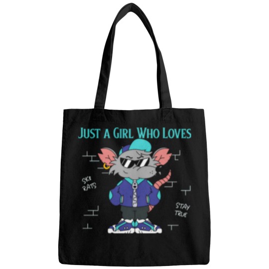 Discover Just a Girl Who Loves Rats (7) Bags