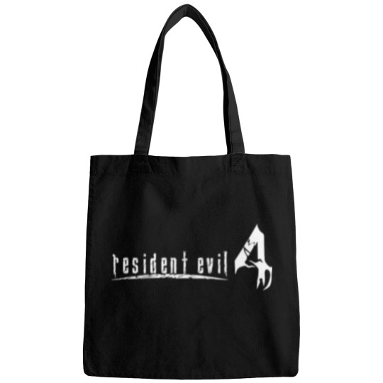 Discover Resident Evil 4 Logo Remake Classic Bags